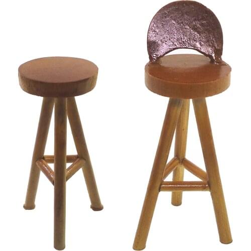 Dollhouse Miniature Chairs Doll House Kids Toys Room Life Scene Landscape