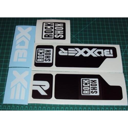 For Rock Shox Boxxer Decals Set Stickers Graphics r2c2 Car Styling
