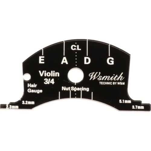 Violin Bridge Fingerboard Scraper Multifunctional Template 1/2 3/4 4/4 Violins