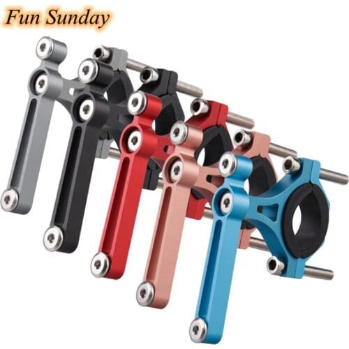 Bicycle Water Bottle Cage Handlebar Seatpost Mount Quick Release Durable Aluminum Alloy Bottle Cage Adapter