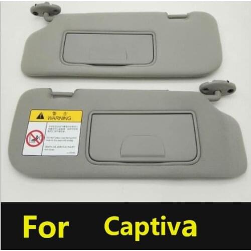 Interior Sunvisor With Mirror Front Windscreen Antidazzle Sun Shade Sunshield visor For Chevrolet Captiva 2007 2008 2009 -2011
