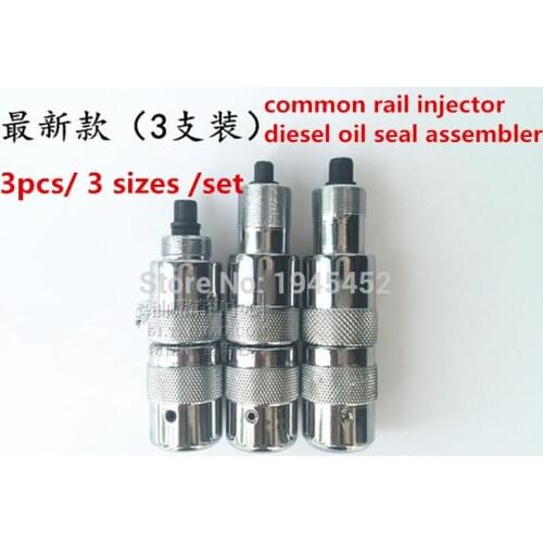High quality!common rail injector diesel oil seal assembler 3 kits for Bossch injectors