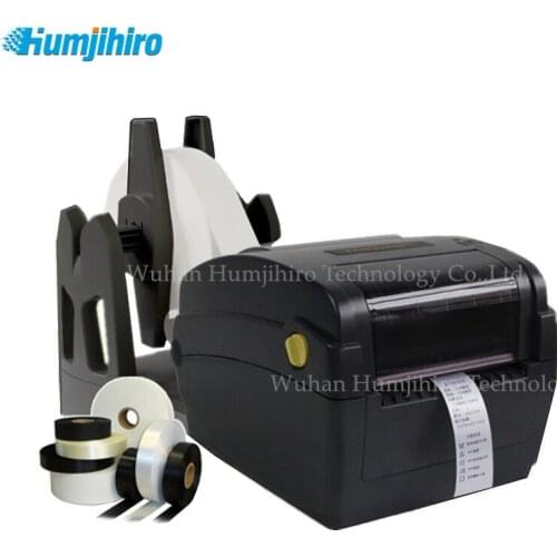 25mm-108mm Ribbon Printer Satin Ribbon Printer Washing Mark Self-adhesive Sticker Tag Heat Transfer Barcode Labeling Machine