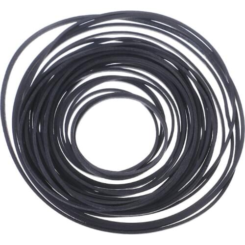 30Pcs Mix Cassette Tape Belt Assorted Common Belt Pro for Recorders CD-ROM Video Machines Walkman DVD Drive