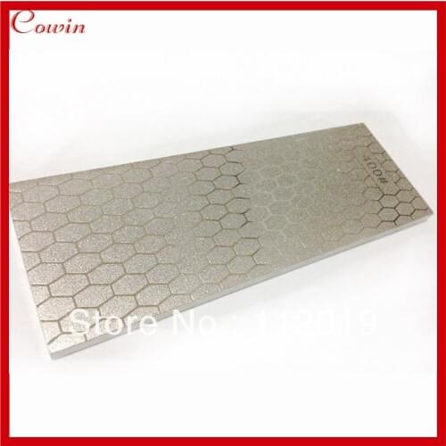 Free shipping honeycomb type double diamond whetstone 2 side knife sharpening stone,diamond coated knife sharpener grind stone