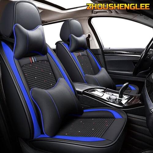 Ice Silk seat cover for chevrolet lacetti aveo captiva cruze epica niva orlando sonic spark auto accessories car-styling