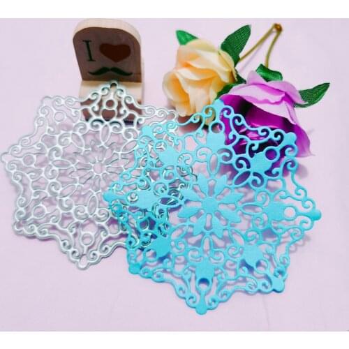 Flower Circle Lace Frame Metal Cutting Dies Stencils New For DIY Scrapbooking Decorative Embossing Craft Dies Scrapbooking