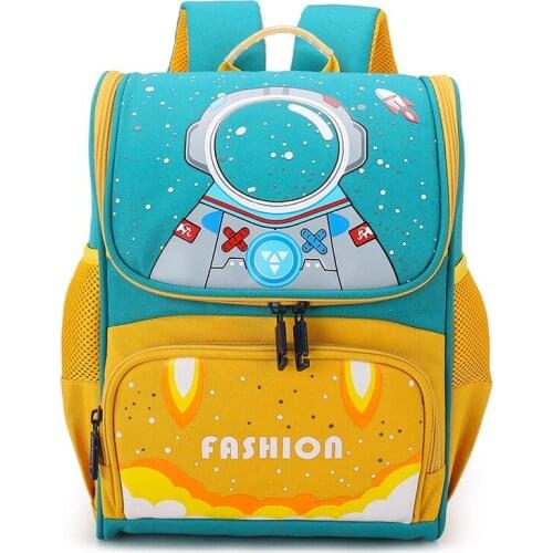 2021 Space School Bags For Boys Girls Cartoon Backpack Children Orthopedic Backpacks Kids Book Mochila Infantil Grade 1-3