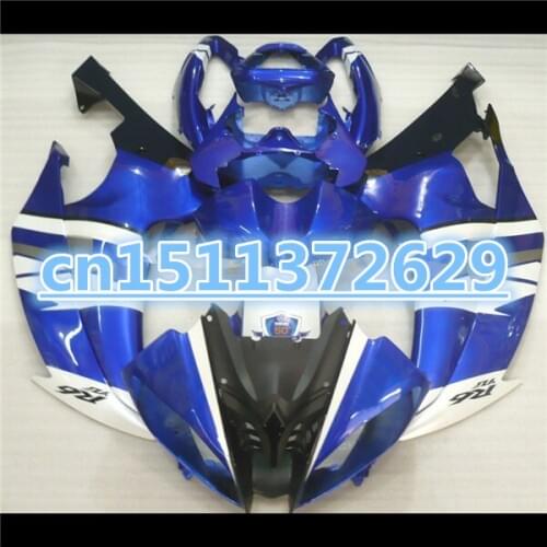 Dor-Blue YZF R6 08 09 10 11 YZFR6 2008 2009 2010 2011 YZF600 R6 08 09 10 11 fairing kits D Injection Mold
