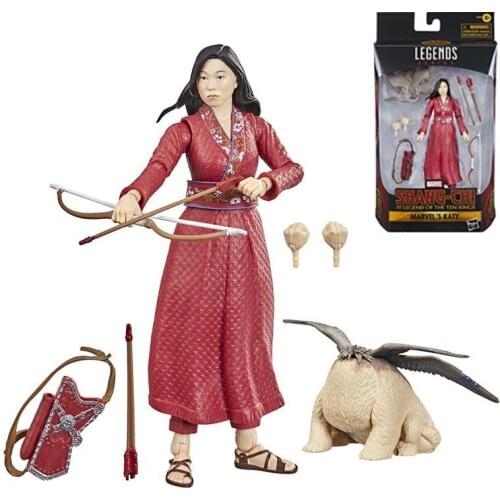 Hasbro Marvel Comics Shang-Chi and The Legend of The Ten Rings Katy Jiang Li Xialing Pvc Statue Figure Collectible Model Toy