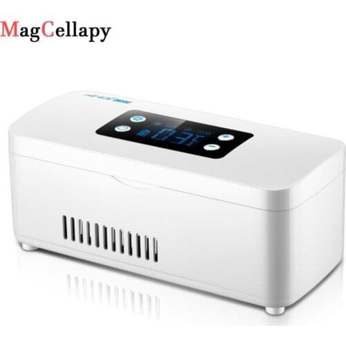 Insulin Refrigerated Box Cooler Cooling Medicine Refrigerator LCD Display Pill Case Drug Hot Dual Travel Case Home
