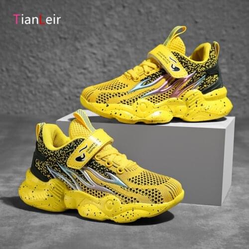 Summer Fashion Kids Sneakers For Boys Breathable Mesh Children Shoes Lightweight Comfortable Casual Shoes Boys Chaussure Enfant