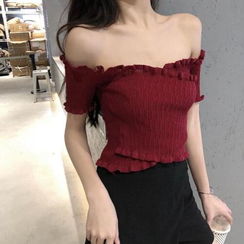 Трикотажные блузки Luvsecmin China At AliExpress