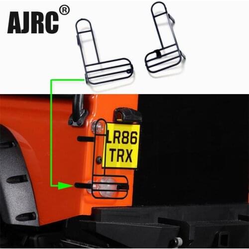 Metal Protective Lampshade For 1/10 Rc Crawler Car Defender Traxxas Trx4 Rear Lampshade Reversing Lamp Protection Cover TRX-4