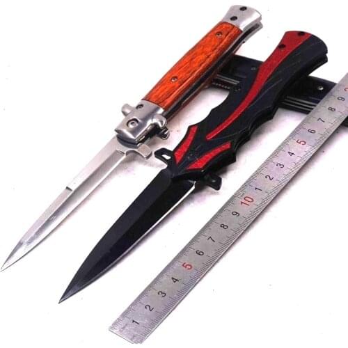 Tactical Knife Survival multi-function Folding Knife Hunting Outdoor Camping Pocket Knives with Retail Box Packaging Hand Tools