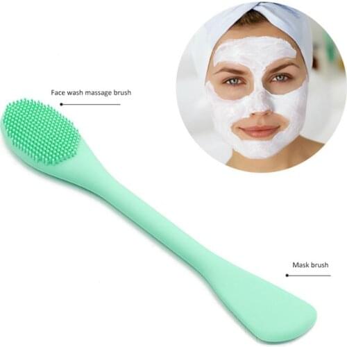 Soft Silicone Washing Remover Face Exfoliating Pore Cleaner Brush Soft Nose Brush Pore Cleaner Skin Care Massager Beauty TSLM1