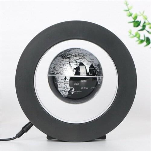 Magnetic Levitation Globe Night Light Floating World Map Ball Lamp Cool Lighting Office Home Decoration Terrestrial Globe Lamp