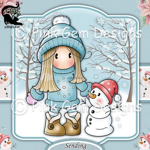 New Frosty Christmas Snowman Girl Cutting Dies Noel Snow Kids Metal Stencil DIY Scrapbooking Gift Card Craft