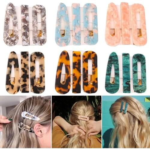New Handmade Chain Hair Clips Gold Color Long Barrettes Hair Clips for Women Girls Korean Fashion Hairpin Hair Accessories Gifts