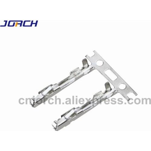 50pcs crimp pins loose terminal 1123343-1 auto female terminals G370 for tyco connector