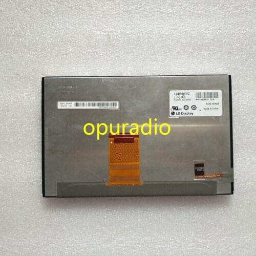 Wholesales Original 8Inch LCD display LA080WV2(TD)(03) LA080WV2-TD03 screen panel for Toyotta MAP Navi audio 3pcs/lot