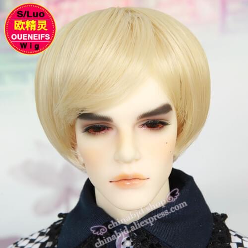 Wig For Doll BJD free shipping Wig size 5-6 inch high-temperature wig Doll BJD Lovely Wig in beauty Atmosphere sd doll L02B