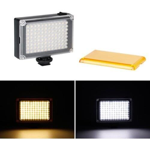 Rechargable 96 LED Video Light On Camera Mini Dimmable USB Fill Light Photography Light Lamp for for DSLR Camera Video