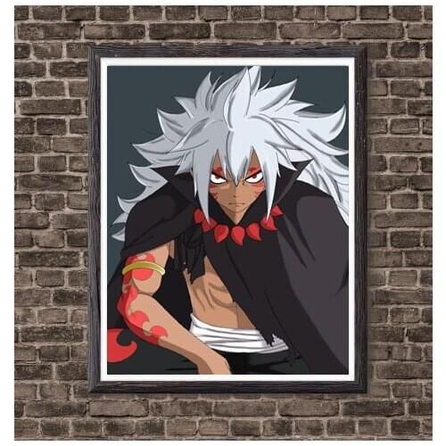 Dragon Acnologia Fairy Tail Manga Anime Canvas Wall Decorative Artwork Poster for Wall Decoration,8 x 10 Inches,Ready To Hang