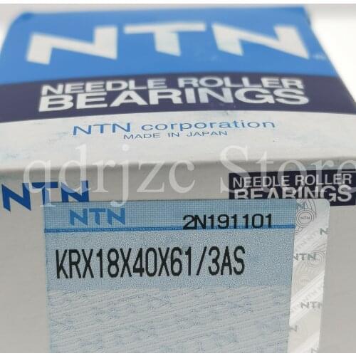 NTN Bolt roller bearings for Komori printing presses KRX18X40X61/3AS Open tooth ball bearing
