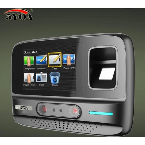 5YOA AF4 Time Attendance Management System Face Fingerprint Password Biometric time attendance Device Facial Recognition WIFI