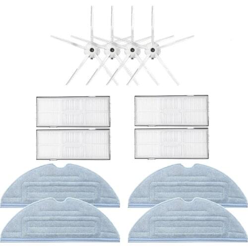 Replacements Hepa Filter Side Brush Mop Cloths for Xiaomi Roborock S7 T7S T7 Plus Accessories Mopping Cloth Spare Part