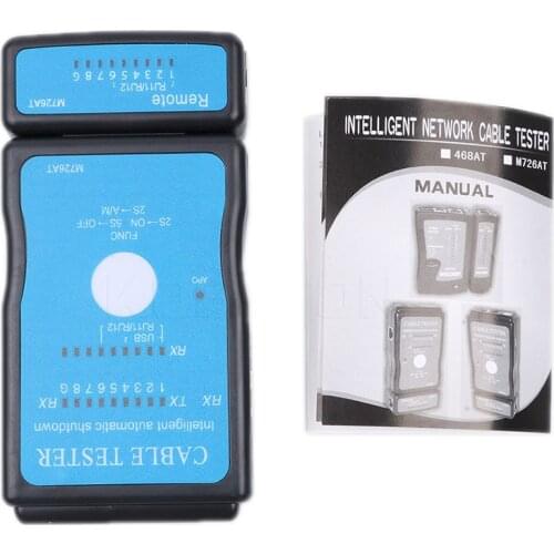 New Network Cable Tester LAN Cable Detector Micro USB RJ45 RJ11 RJ12 Network Ethernet Tools For CAT5 Cable Detector