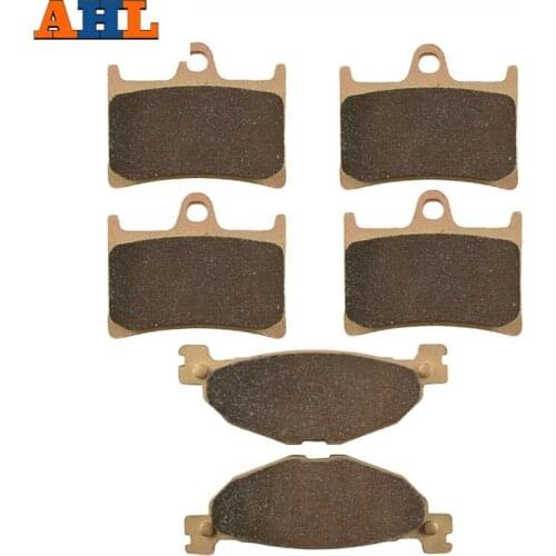 Motorcycle Front and Rear Brake Pads for YAMAHA STREET BIKES TDM 900 TDM900 2002-2010 Sintered Brake Disc Pad