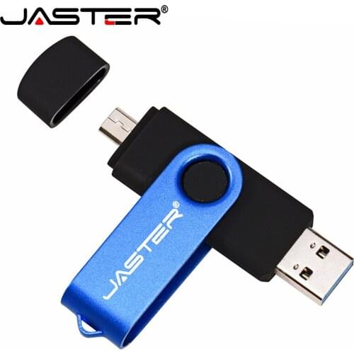 JASTER Hi-Speed USB Flash Drive OTG Pen Drive 128gb 64gb Usb Memory Stick 32gb 256gb Pendrive for Android SmartPhone custom logo