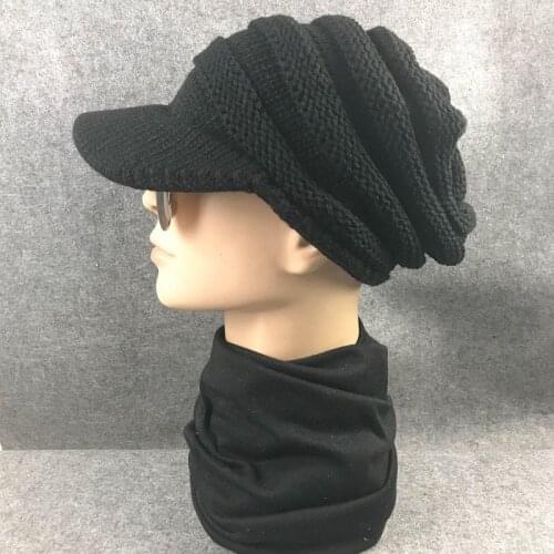 Knitted Hat Women Winter Hats for Ladies Beanie Girls Skullies CAPS Bonnet Femme SnapBack Warm Wool Gasquatte