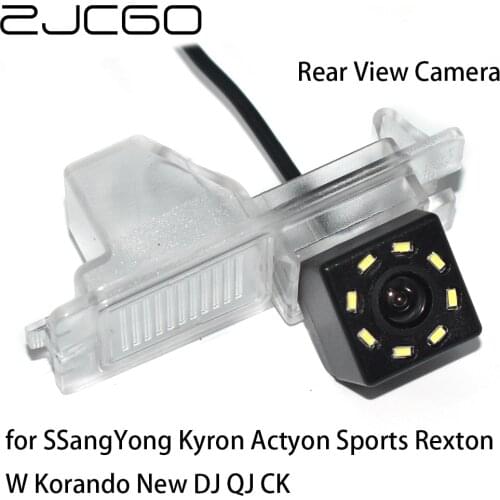 ZJCGO Car Rear View Reverse Back Up Parking Waterproof Camera For SSangYong Kyron Actyon Sports Rexton W Korando New DJ QJ CK