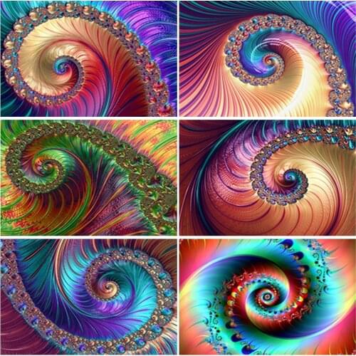 5D Diamond Painting Geometry Cross Stitch Kit Full Square Round Diamond Embroidery Abstract Mosaic Art Picture Craft Home Decor