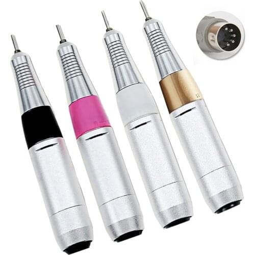 Pro 35000RPM Electric Nail Drill Machine Pen Handle Aluminum Alloy Manicure Pedicure Drill & Accessory Nail Tool 4 Color Choice
