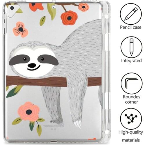 Hot sale for iPad Pro 12.9 cute sloth pattern iPad case