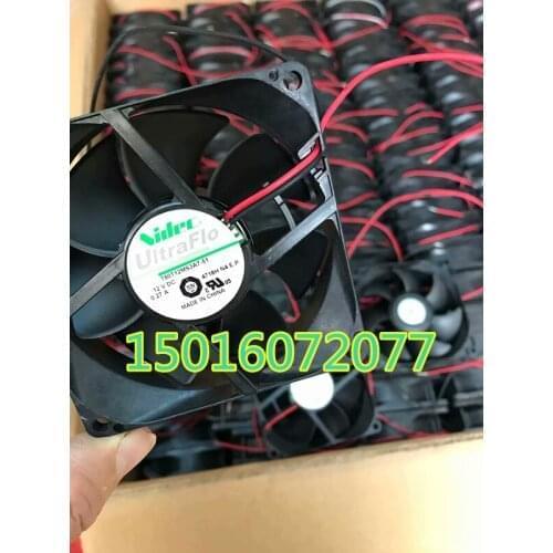 Nidec T92T12MGA7-53 DC 12V 0.25A 90x90x25mm 2-Wire Server Cooling Fan