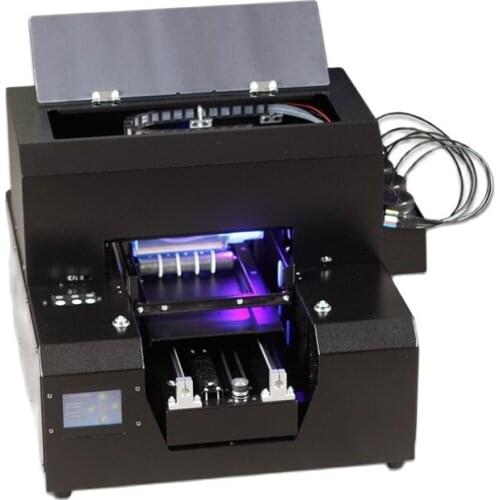 SHBK A4 Multifunction Laser uv Printers Inkjet T Shirt Printing Machine A4 Size 6 colors Separate ink sac free shipping