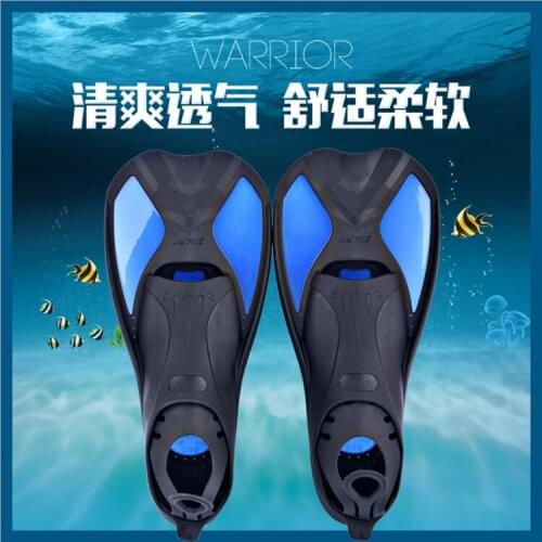 Adult Mens And Womens Lightweight Short Set Feet Training Snorkeling Suit Swimming Diving Fins