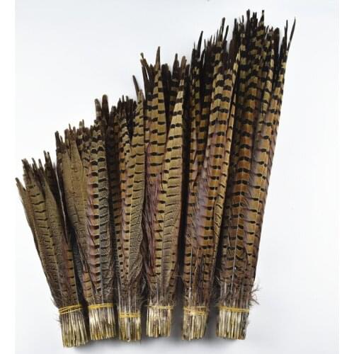 30-35cm Inches Natural Pheasant Feathers for Diy Jewelry Making Decoration Accessories Rooster Feather Crafts Plume 10PCS/lot
