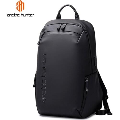 ARCTIC HUNTER Mens Backpack Multifunctional Waterproof Laptop Backpacks USB Charge Outdoor Sport School Travel Bag Backpack
