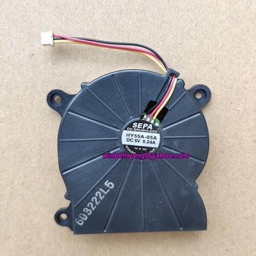 Brand new and original HY55A-05A 5V 0.24A 3wires cooling fan