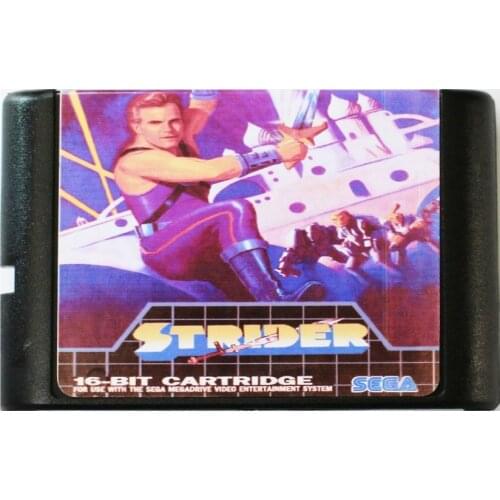 Strider Hiryu 16 bit MD Game Card For Sega Mega Drive For SEGA Genesis