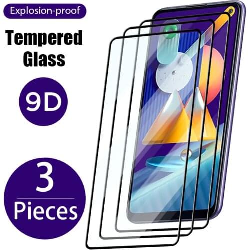 3PC Screen Explosion-proof Glass For Samsung A51 A71 A31 A41 A42 Tempered Glass For Samsung A21 A21S A10 A10s A20 A30 A50 A70
