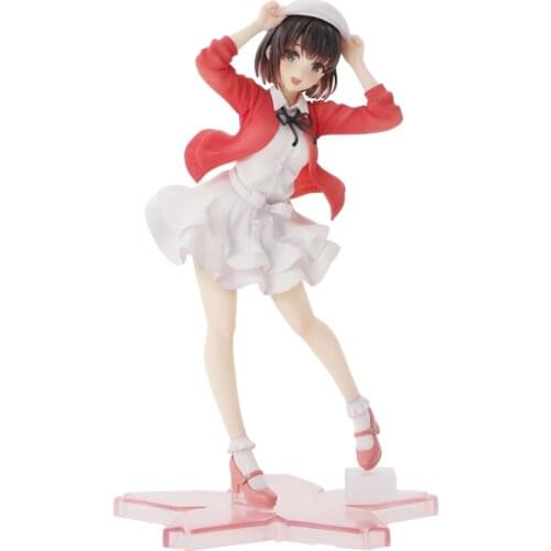 Passersby Girlfriend Megumi Kato 20Cm Japanese Anime Figure Hand-Made Model Decoration Doll Toy Cute Cartoon Doll Collectibles