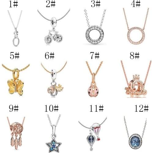 GChic Star Ladybug Pendant Necklace Choker Anchor Chain Link Necklace for Women Party Gift Fashion Jewelry Decoration