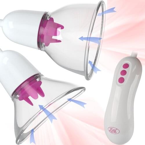 2021 Strong Vacuum Oral Sucking Pump Vibrator Tongue Licking Pussy Clitoris Nipple Vagina Stimulator Electric Sex Toys for Women